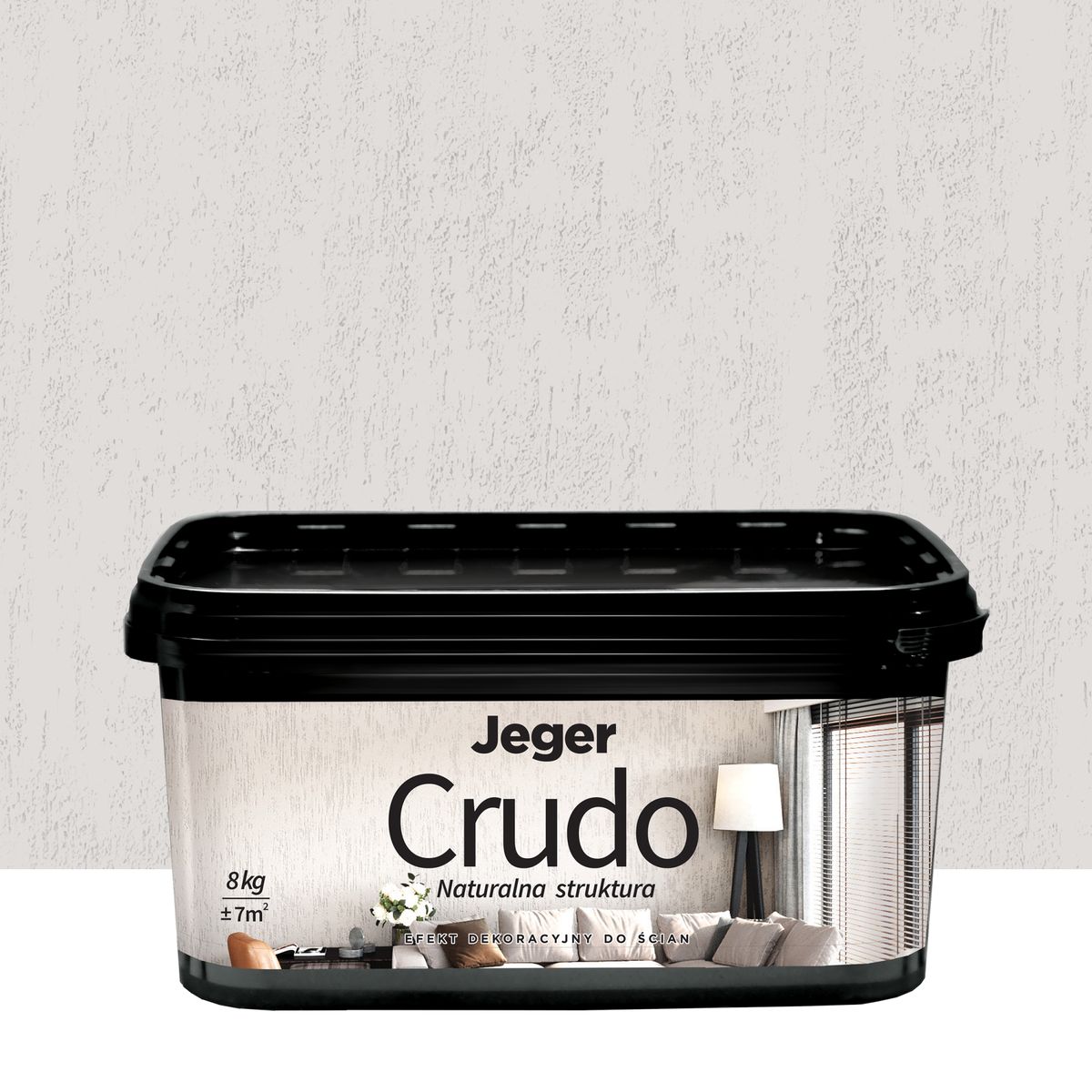 Powłoka dekoracyjna Jeger Crudo 8 kg Dream