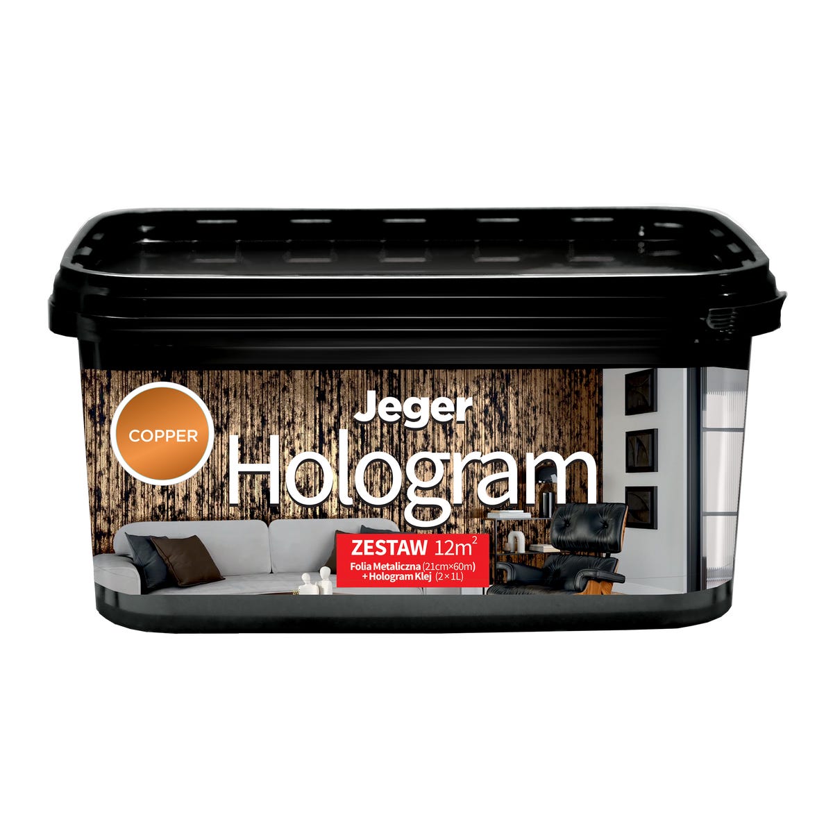 Efekt dekoracyjny Hologram miedziany 2 l Jeger