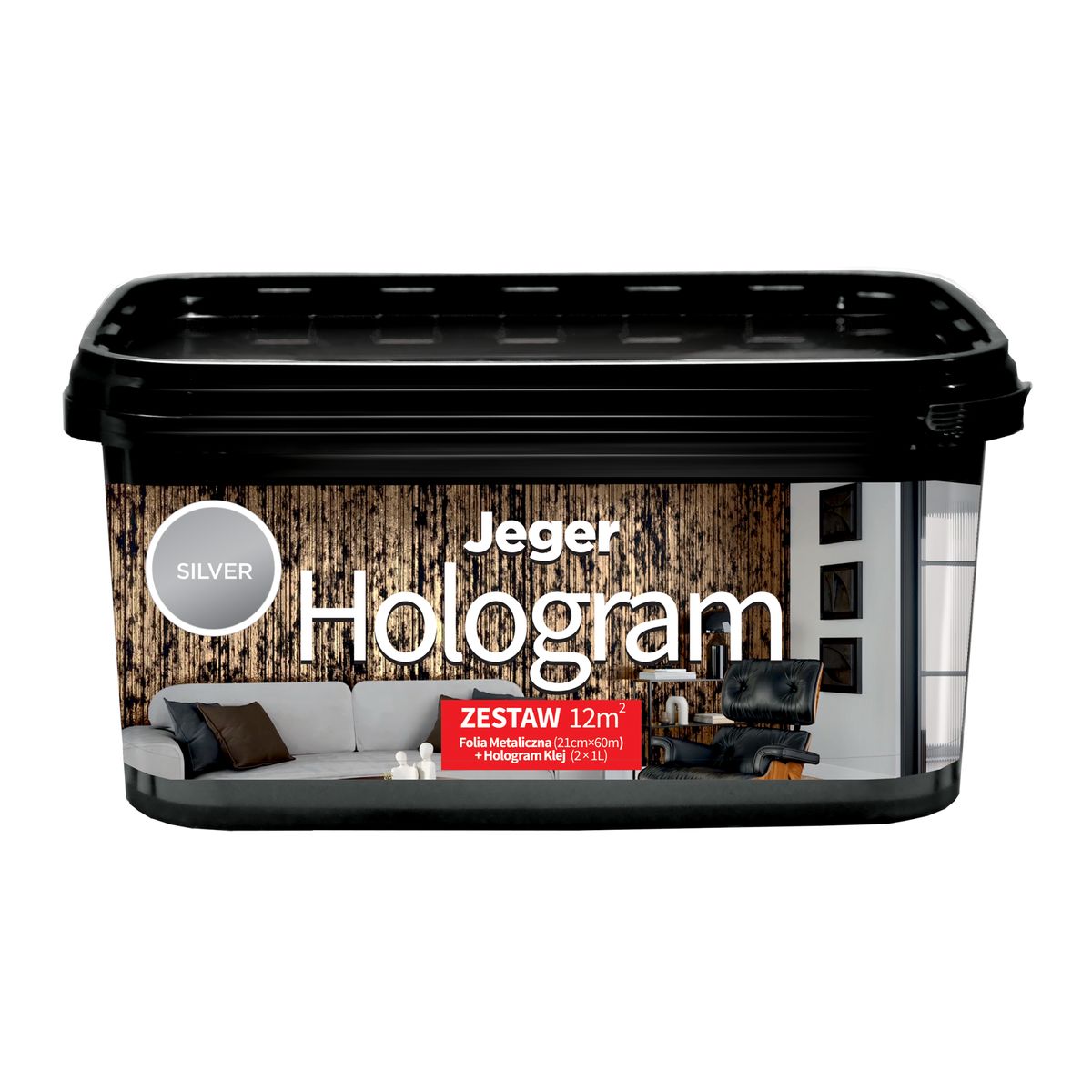 Efekt dekoracyjny Hologram silver 2 l Jeger