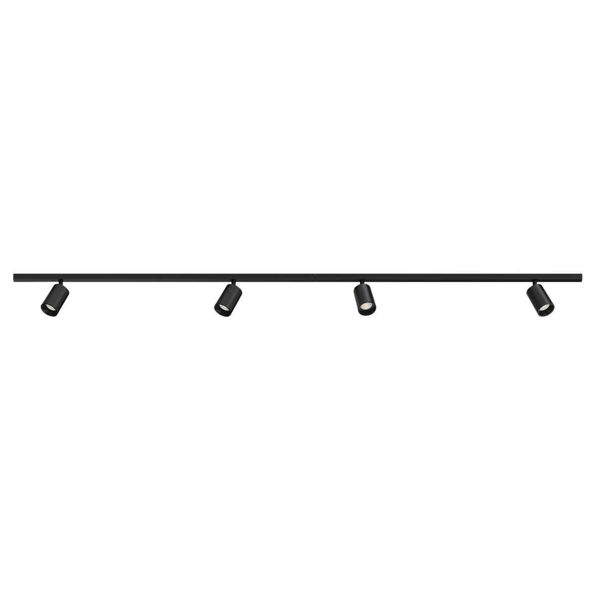 Zestaw szynowy Warna czarny 500 lm 4 x LED Inspire