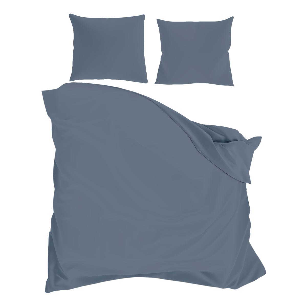 Pościel 200 x 220 cm bawełniana Fashion grafitowa