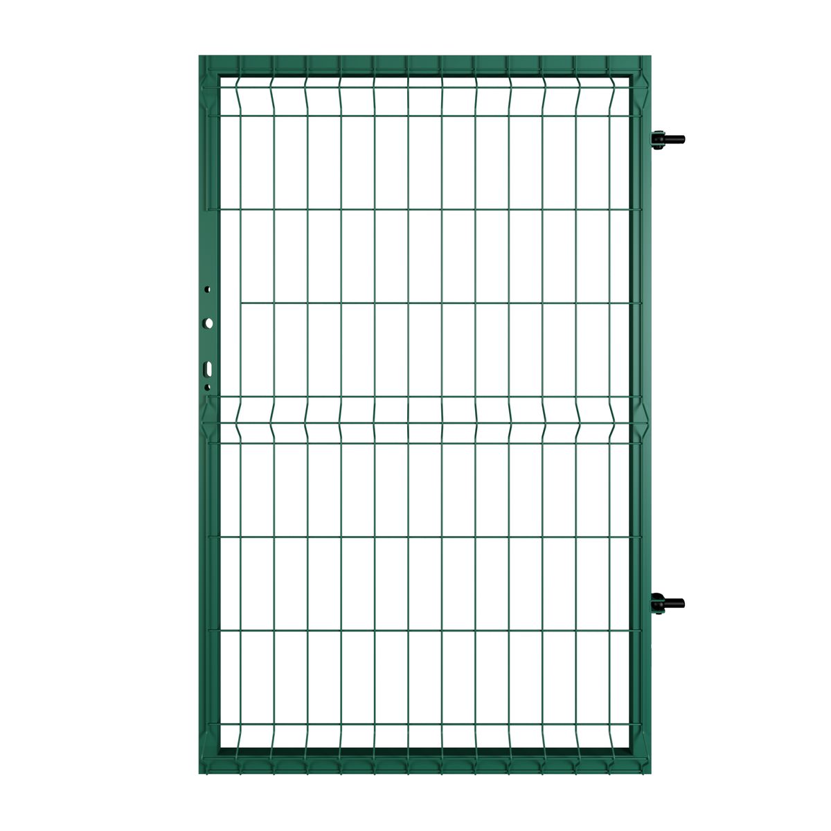 Furtka Modus 100x150 cm prawa zielona Naterial