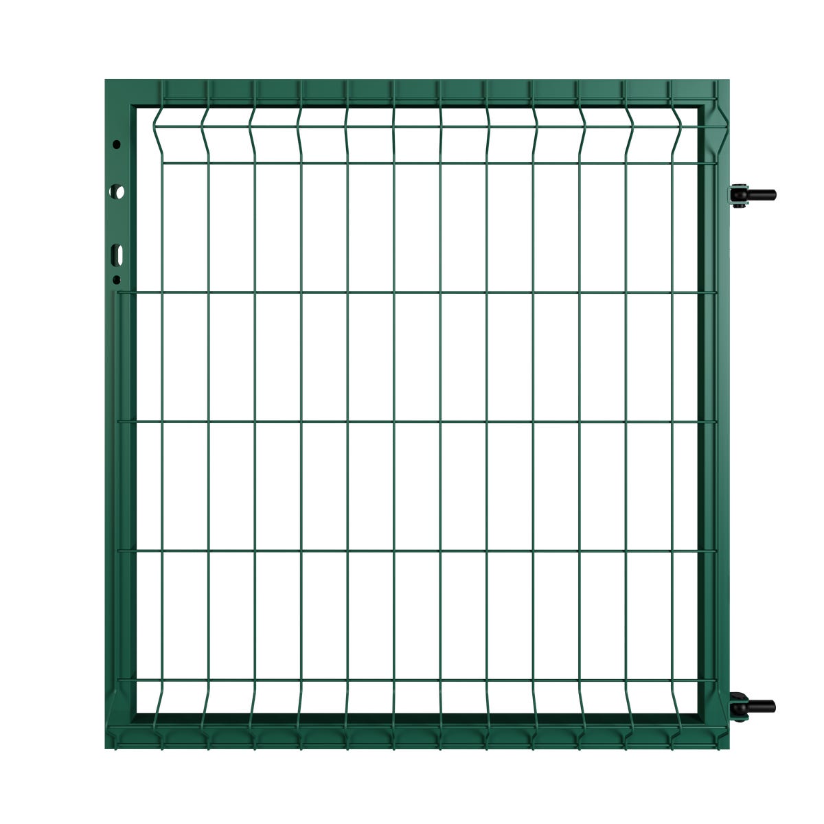 Furtka Modus 100x100 cm prawa zielona Naterial
