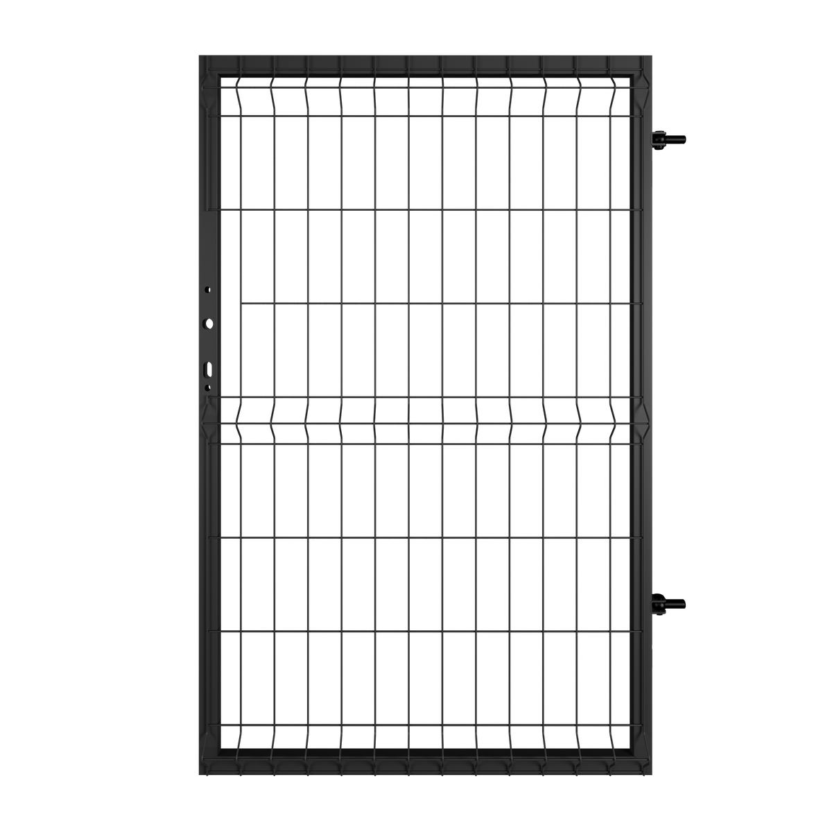 Furtka Modus 100x150 cm prawa czarna Naterial