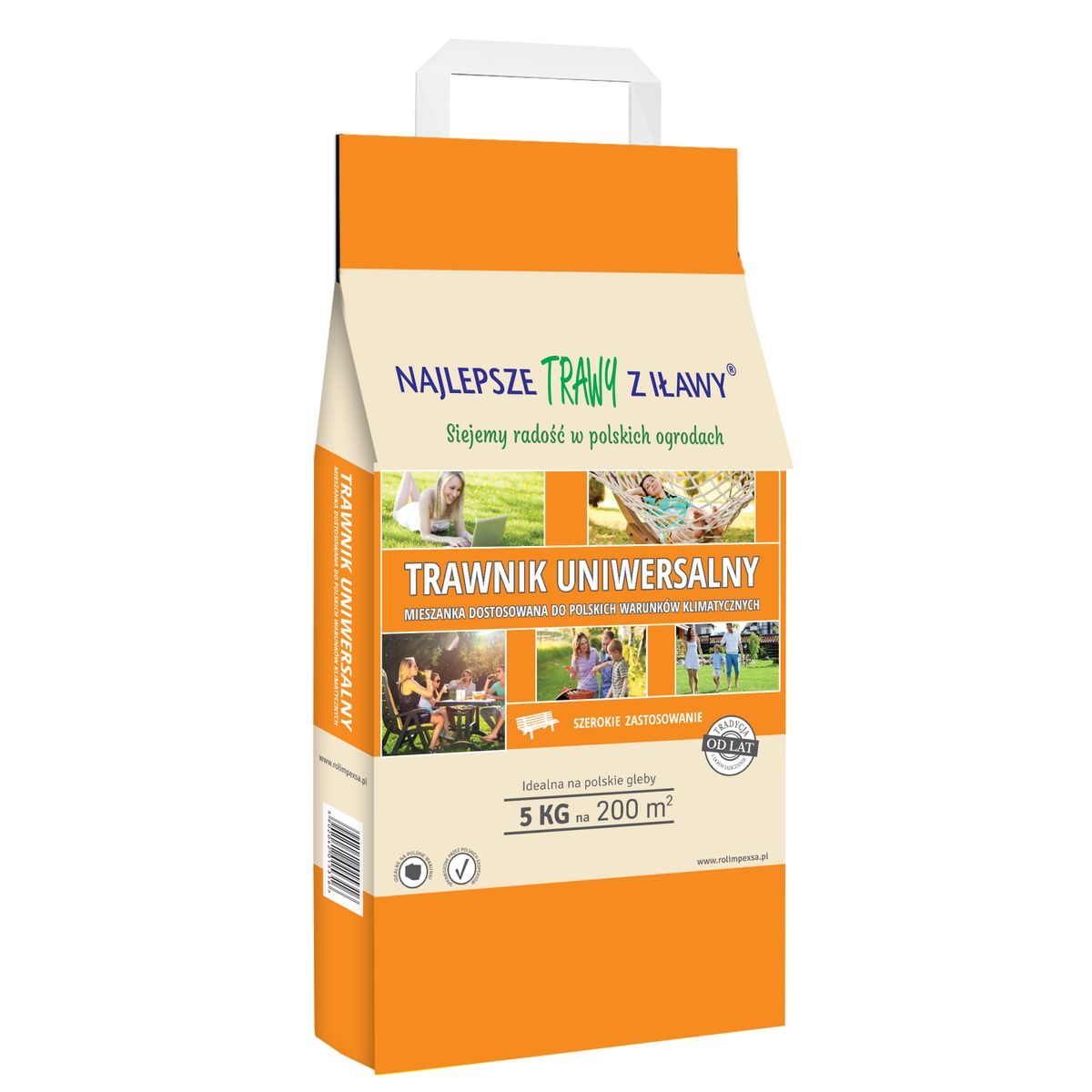Nasiona trawy uniwersalnej 5kg Najlepsze trawy z Iławy