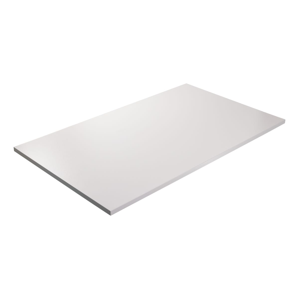 Blat do biurka stolika laminowany szary 180 x 95 cm Kolm