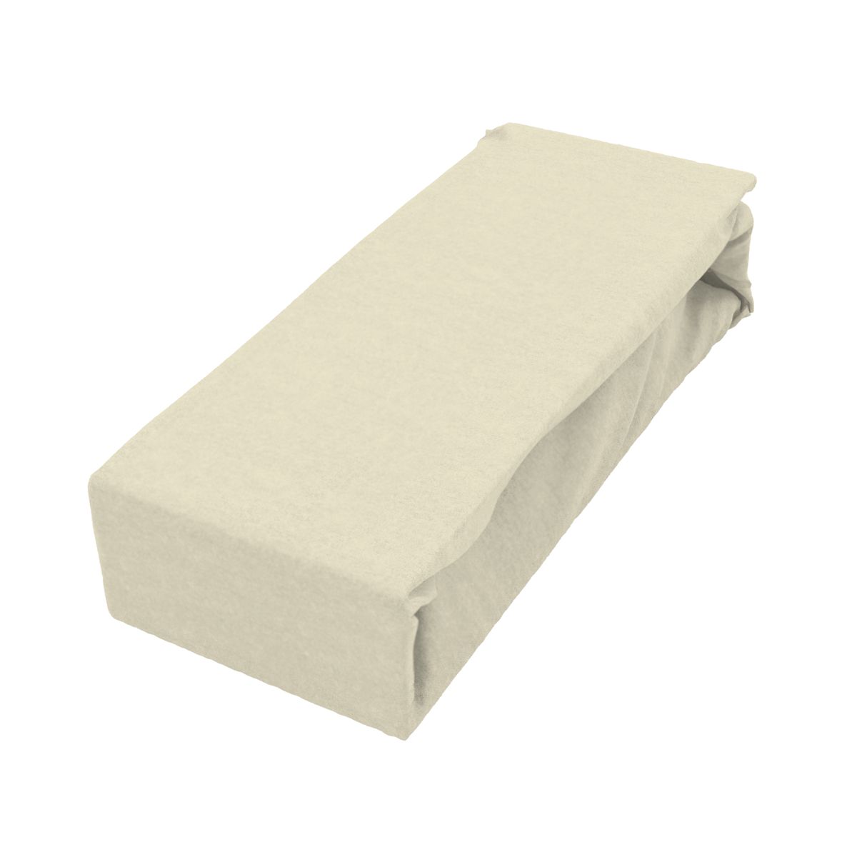 Prześcieradło z gumką Fashion beżowe 200 x 220 cm