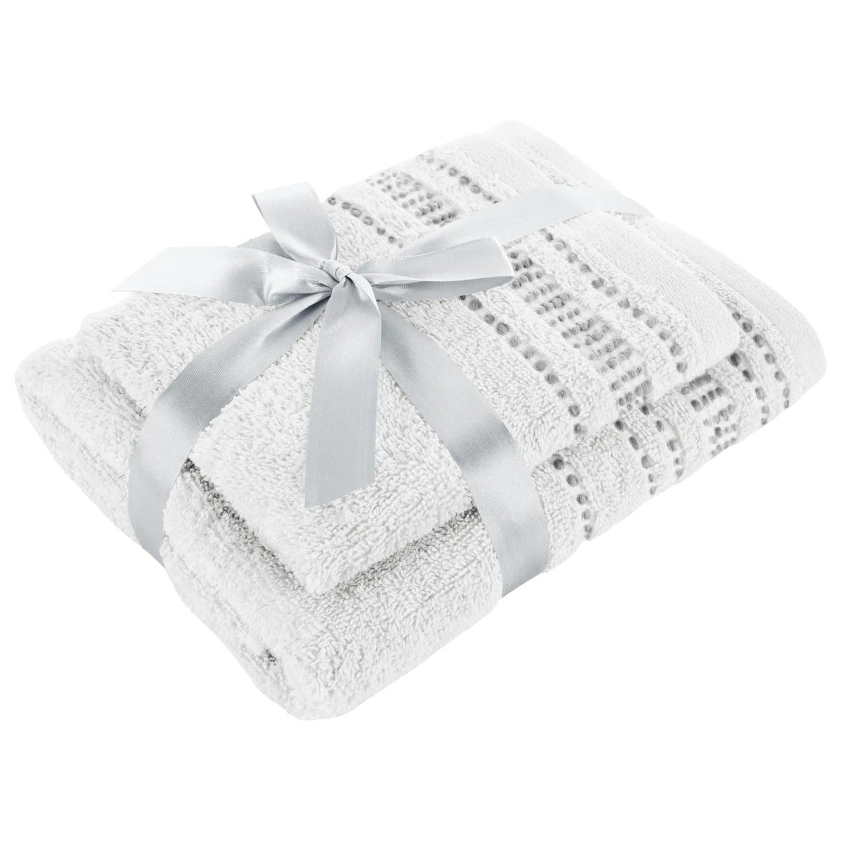 Komplet ręczników Joly 30x50 50x90 biały