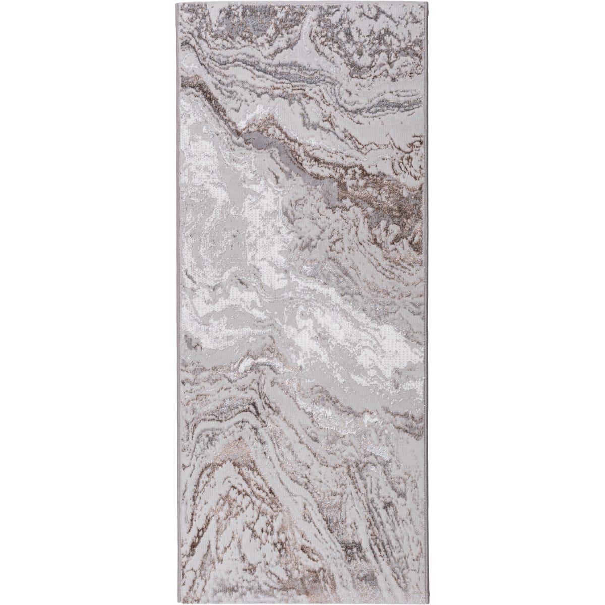 Chodnik dywanowy Century Marmur szary 80 x 200 cm