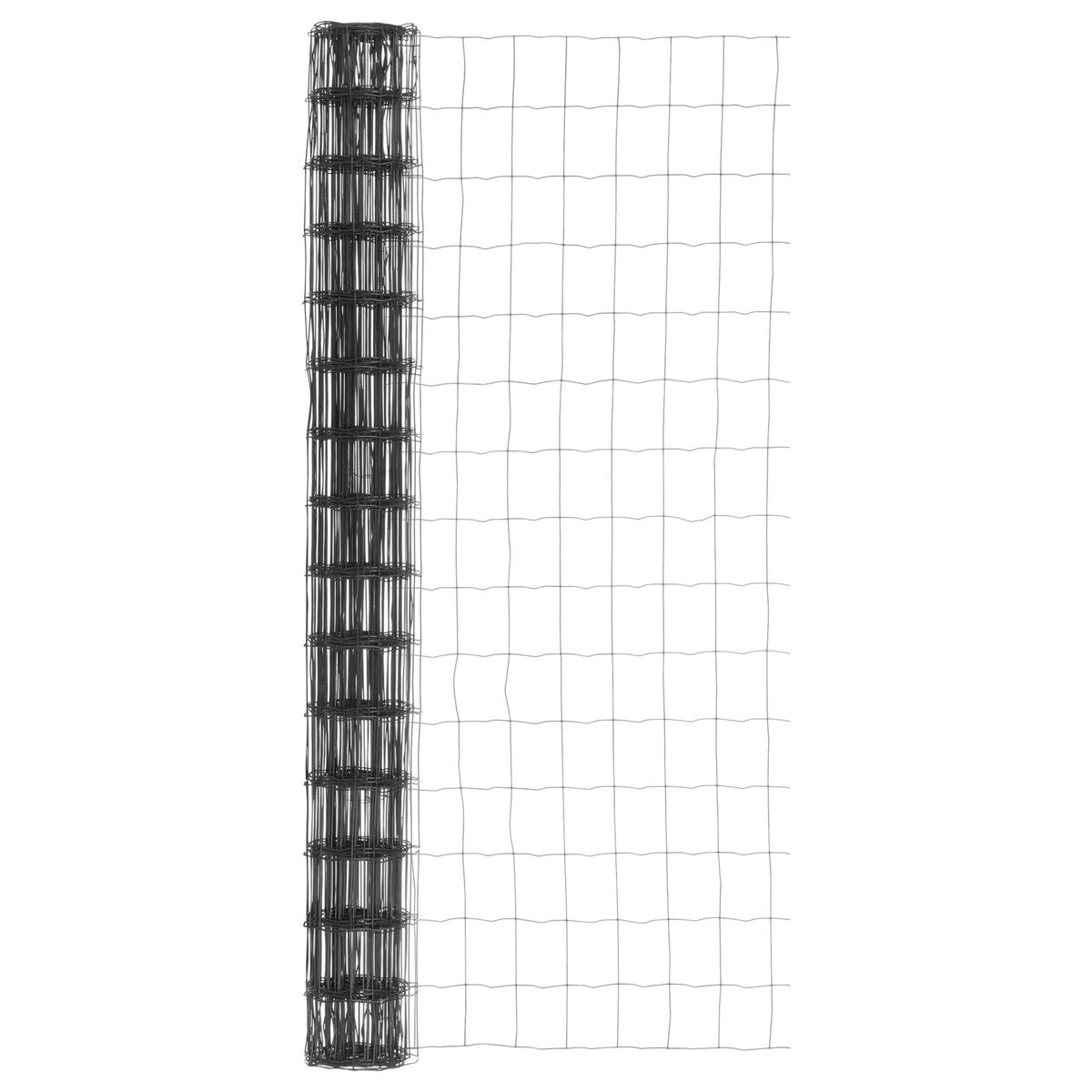 Siatka ogrodzeniowa zgrzewana 1.2x20 m antracyt Lustan