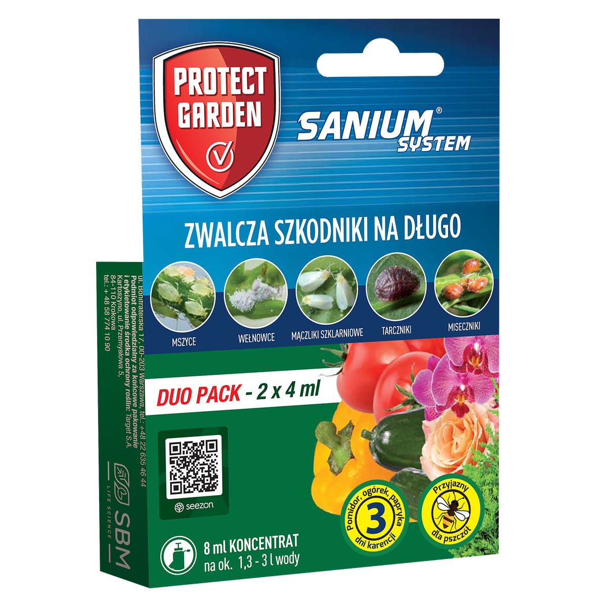 Środek owadobójczy Sanium 2x4 ml