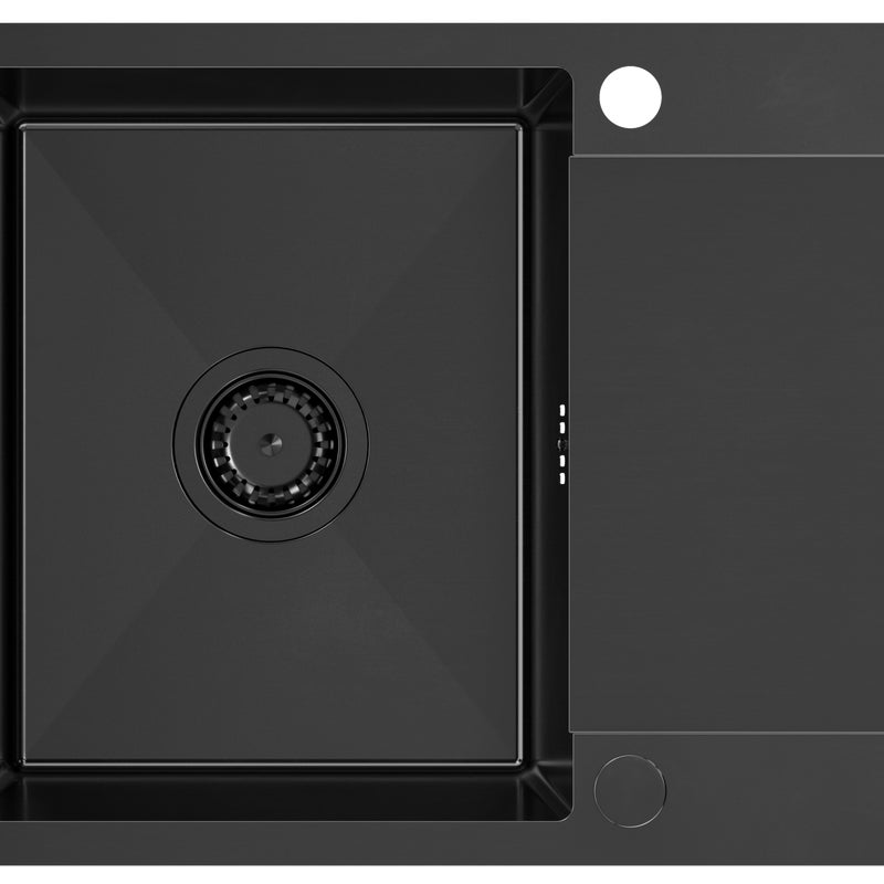 Zlewozmywak stalowy Musso 45 Quadron