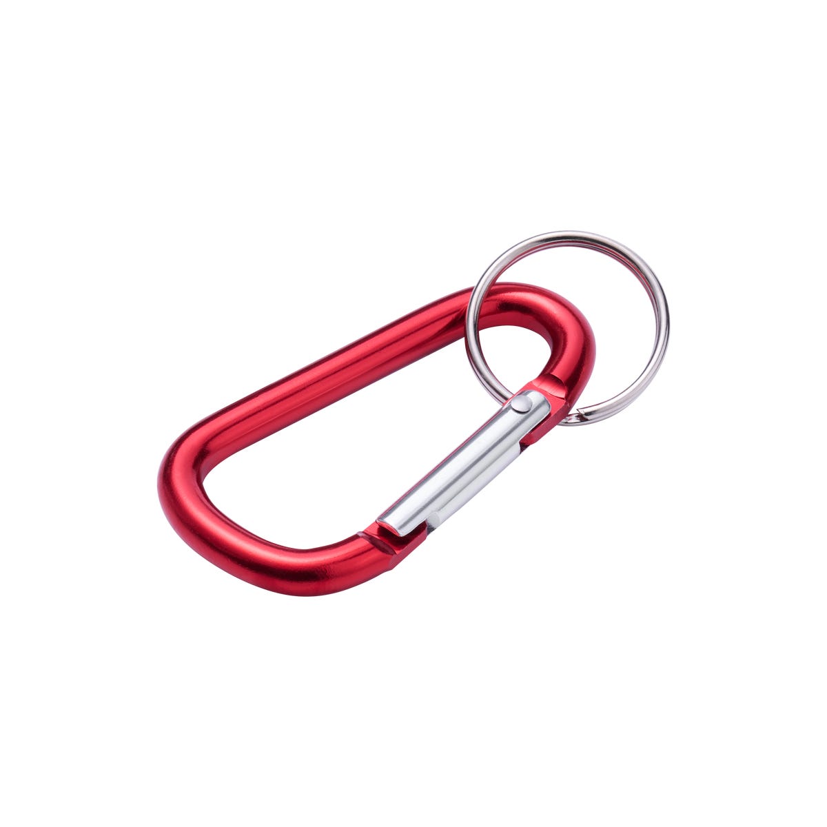 Standers Karabińczyk z pierścieniem 6 mm 12 kg czerwony