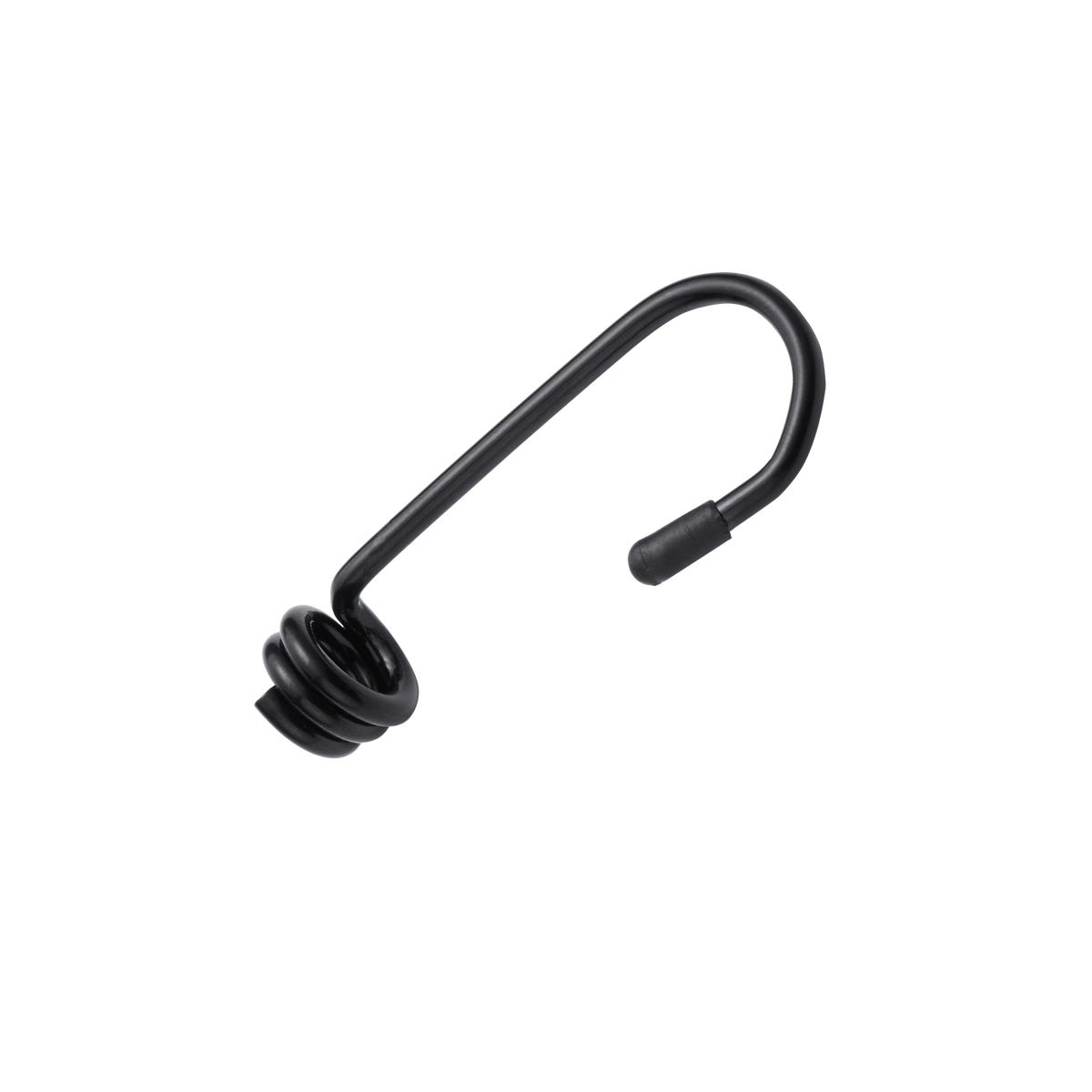 Standers Hak do gumy ściągającej z plastikową powłoką 6 mm 2 sztuki