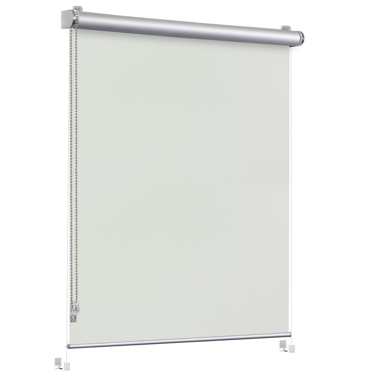Roleta zaciemniająca Venus Smoke 66 x 220 cm jasnoszara termoizolacyjna Inspire