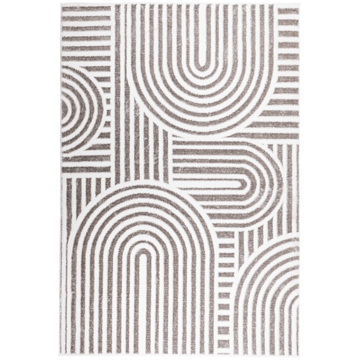 Dywan Salma Modern ivory-szary 67 x 120 cm