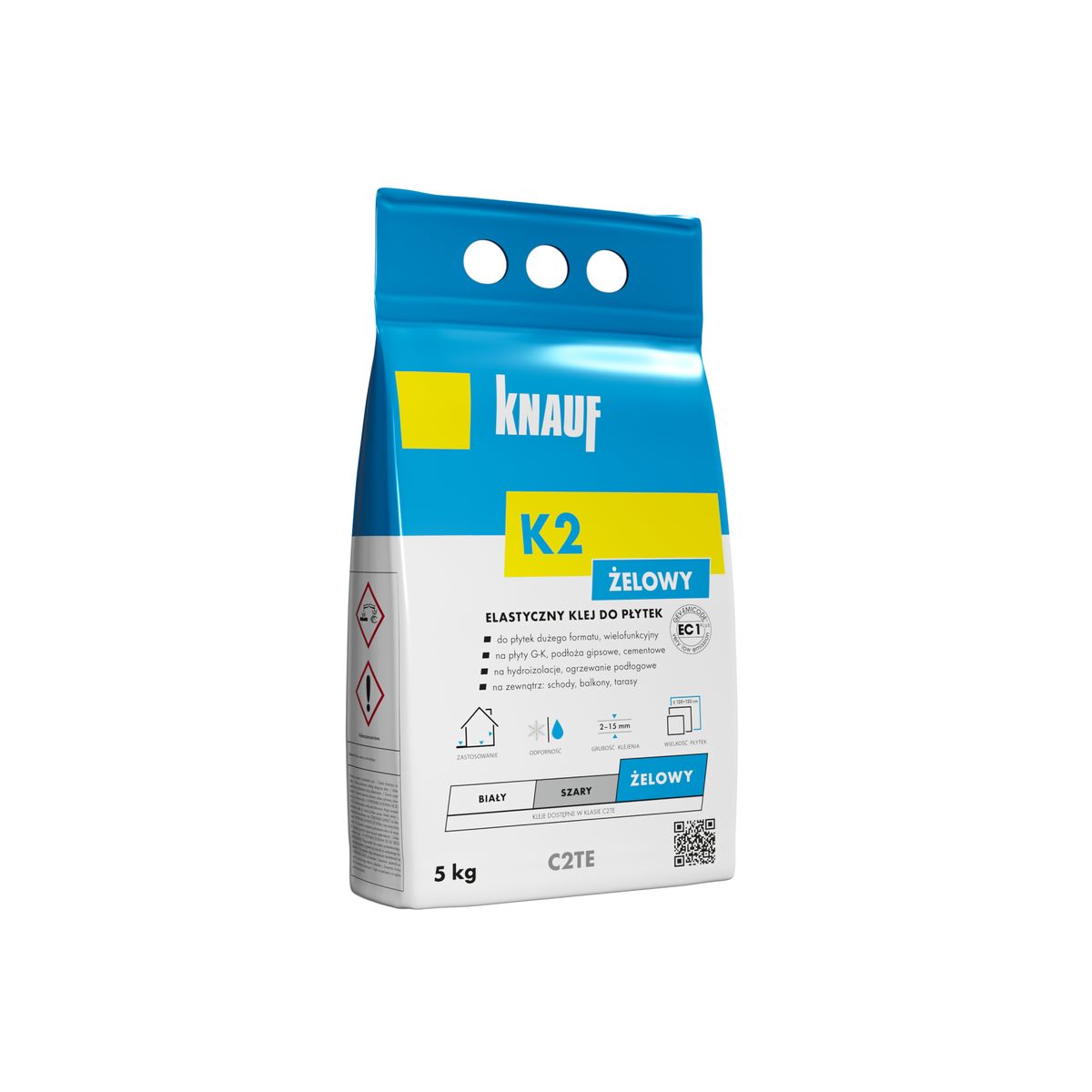 Klej do płytek żelowy K2 5 kg Knauf