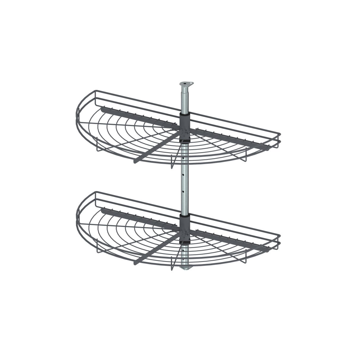 Półka cargo 2-poziomowa obrotowa 1/2 690 Nova Rejs