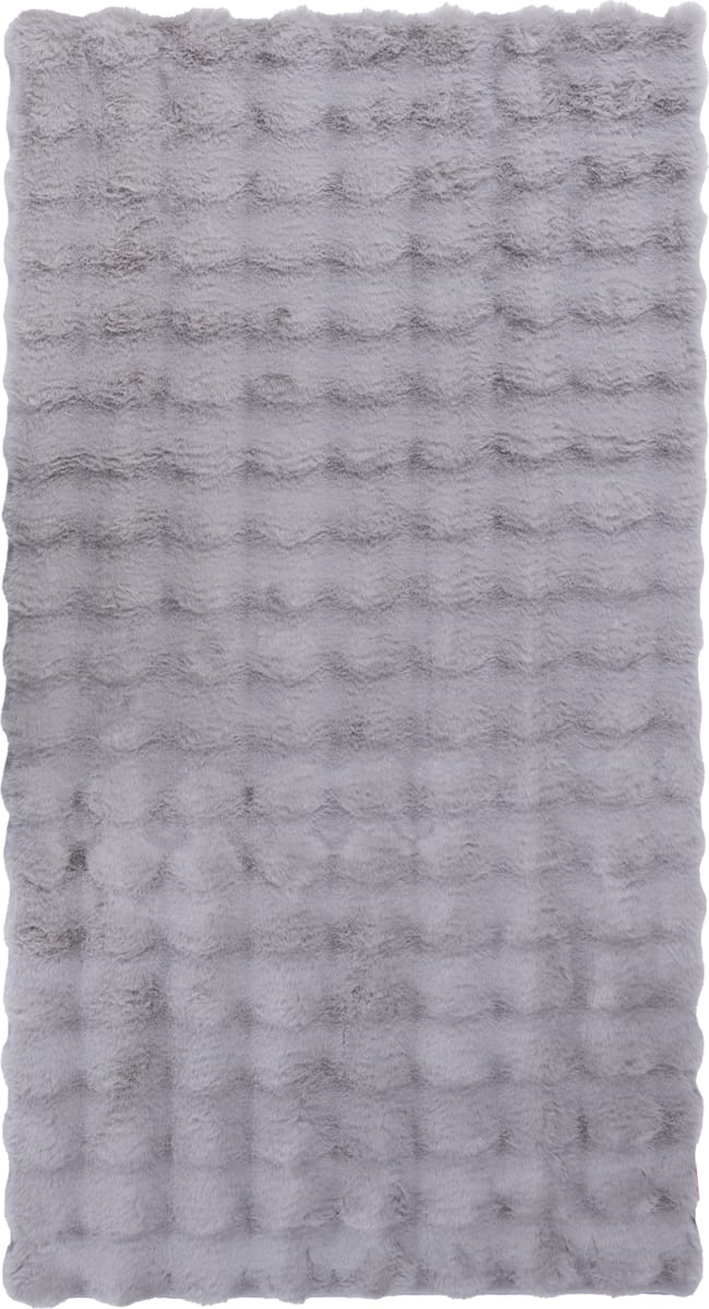 Dywan pluszowy Rabbit Bubble szary 200 x 280 cm