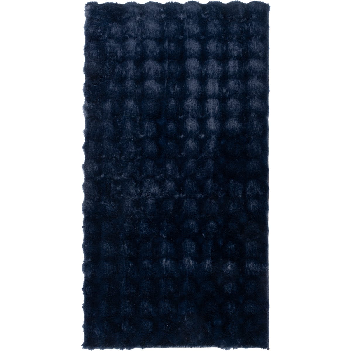 Dywan pluszowy Rabbit Bubble granatowy 160 x 230 cm