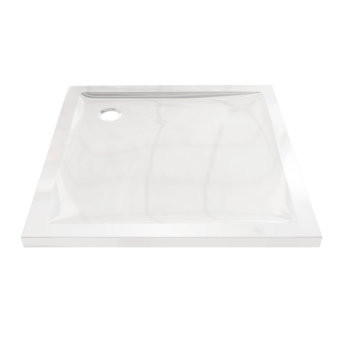 Brodzik do kabiny prysznicowej Gracio 90x90x4.5 cm połysk Wellneo