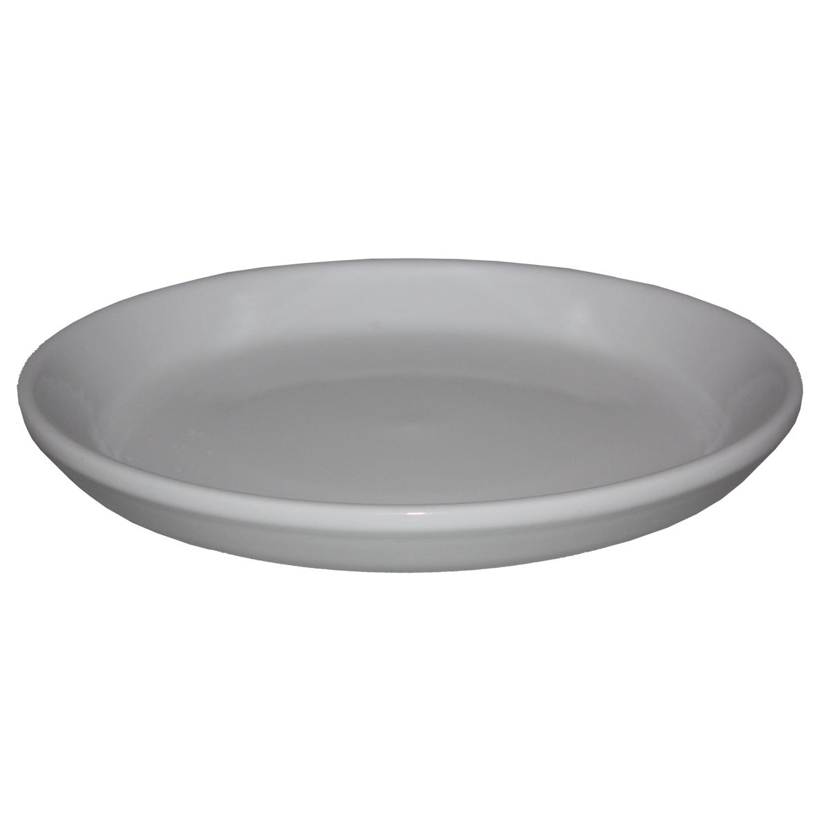 EKO-CERAMIKA Podstawka ceramiczna Baryłka śr.17cm biała