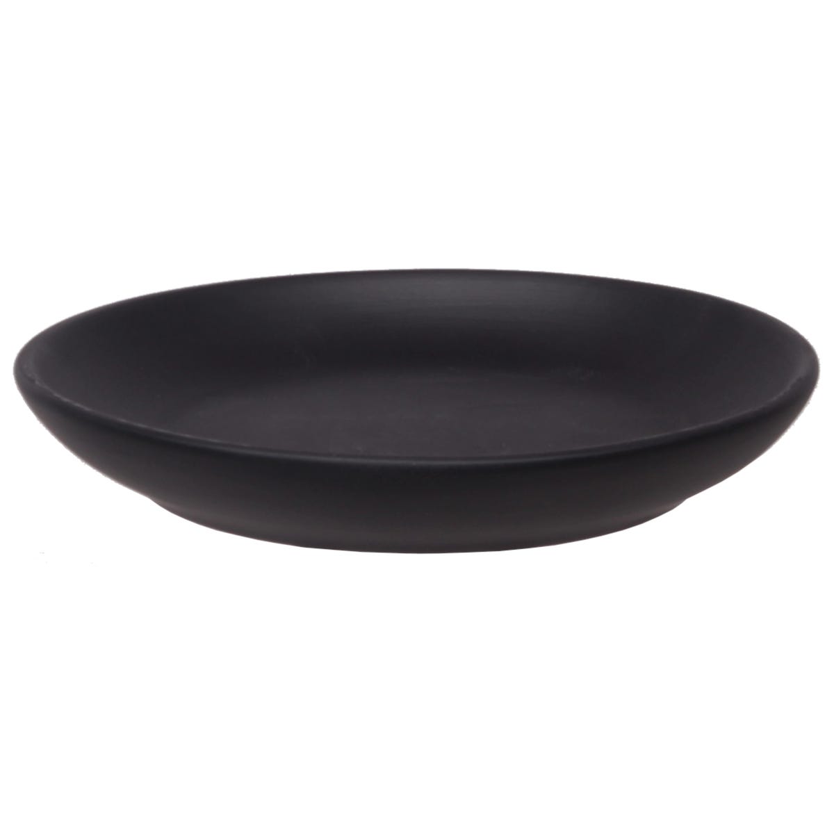 EKO-CERAMIKA Podstawka ceramiczna Baryłka śr.17cm czarna