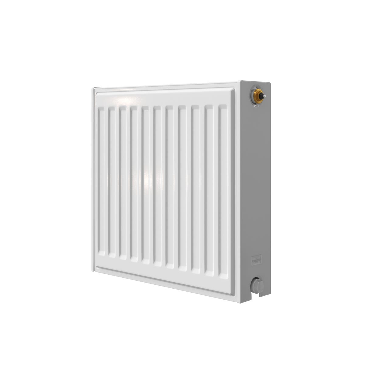 EQUATION Grzejnik stalowy CVM22 40x40 cm 488W Biały D