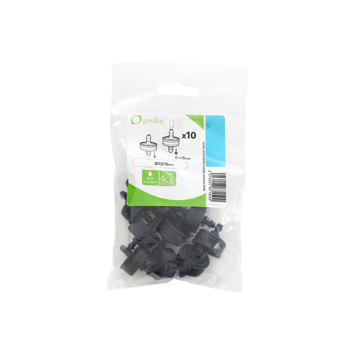 Geolia Kroplownik samoregulujący 10szt. 4l/h GEO9221-10