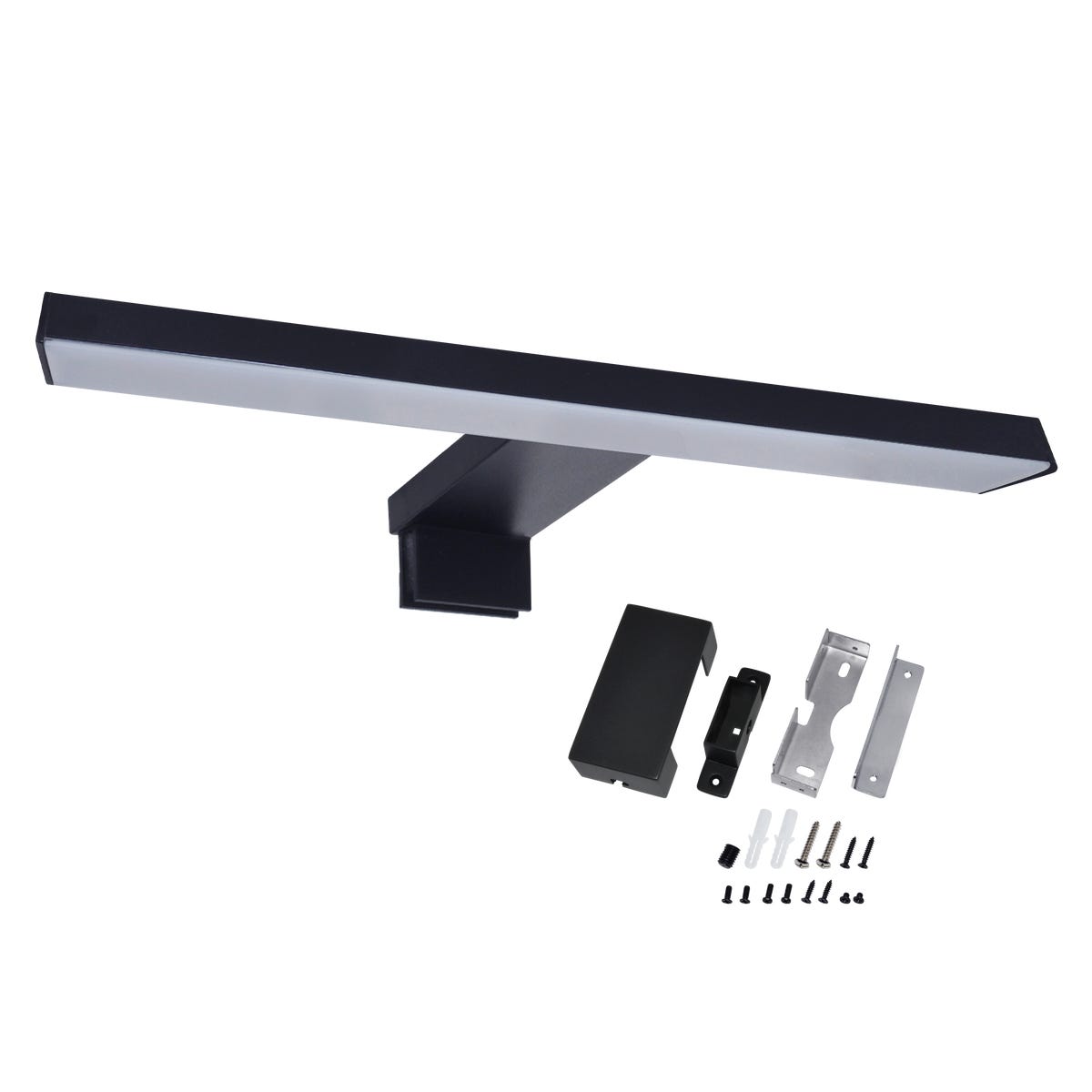 Kinkiet Slim czarny 30 cm IP44 LED Inspire