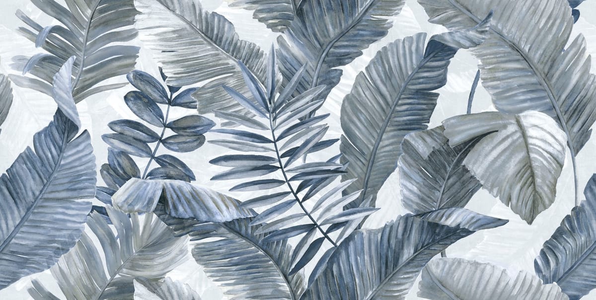 Dekor Tropical Blue 60x120 Euroceramika