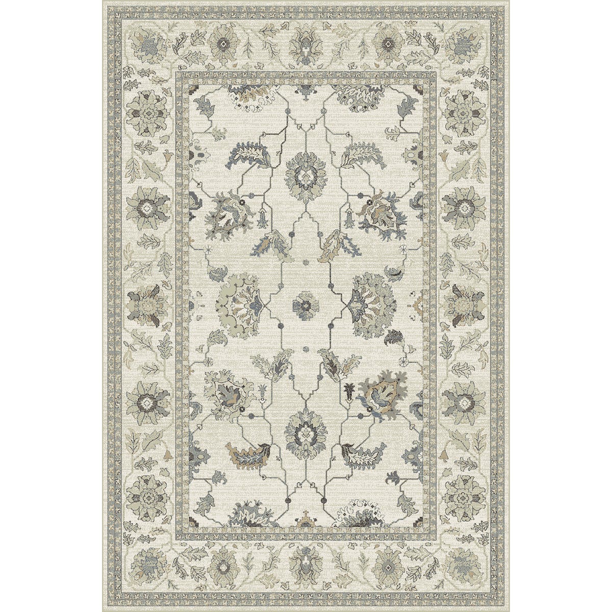 Dywan wełniany Moon Loare Silver 200 x 300 cm