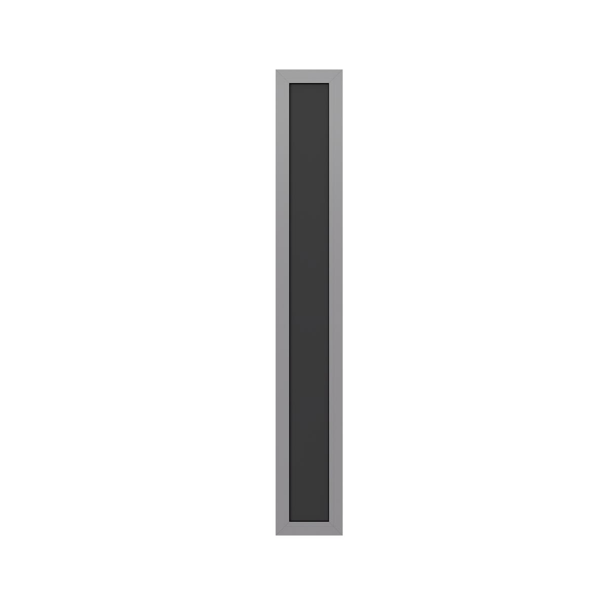 Naświetle do drzwi 68 mm ciemne antracytowe 2085x300 mm do drzwi OK DOORS TRENDLINE