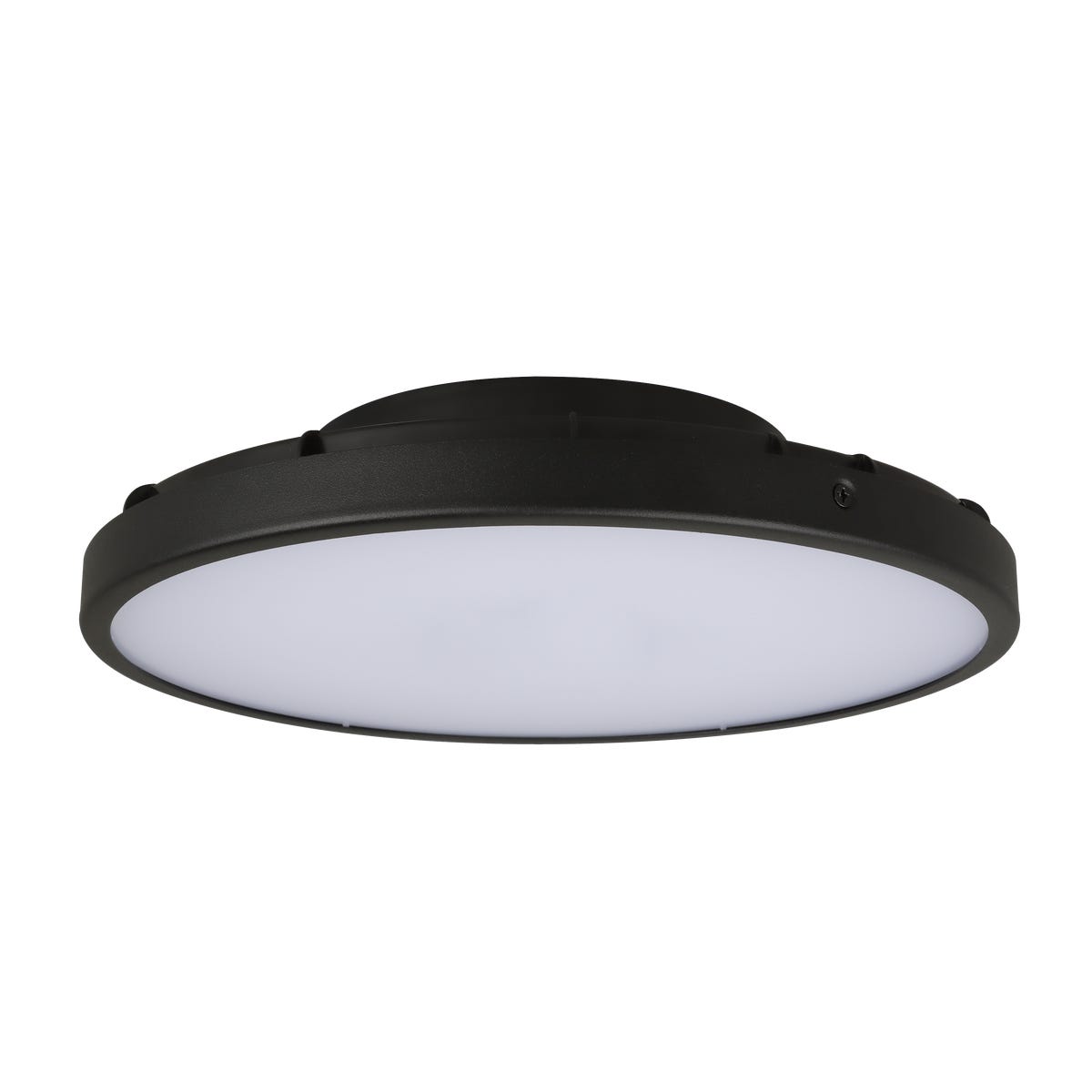 Inspire Plafon zewnętrzny Pono czarny 30 cm IP54 LED