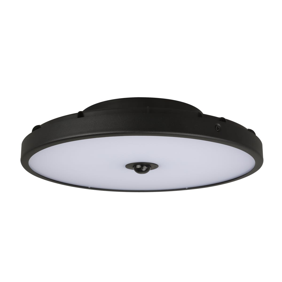 Inspire Plafon Pono czarny z czujnikiem IP54 LED