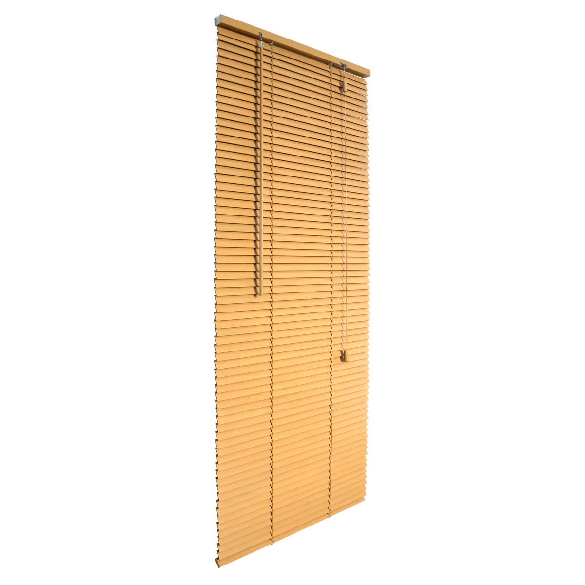 Żaluzja drewniana 160 x 180 cm Natural jasnobrązowa 25 mm Inspire