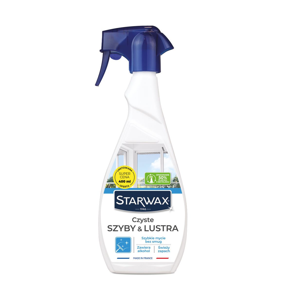 Środek do czyszczenia szyb 0.4 l Starwax