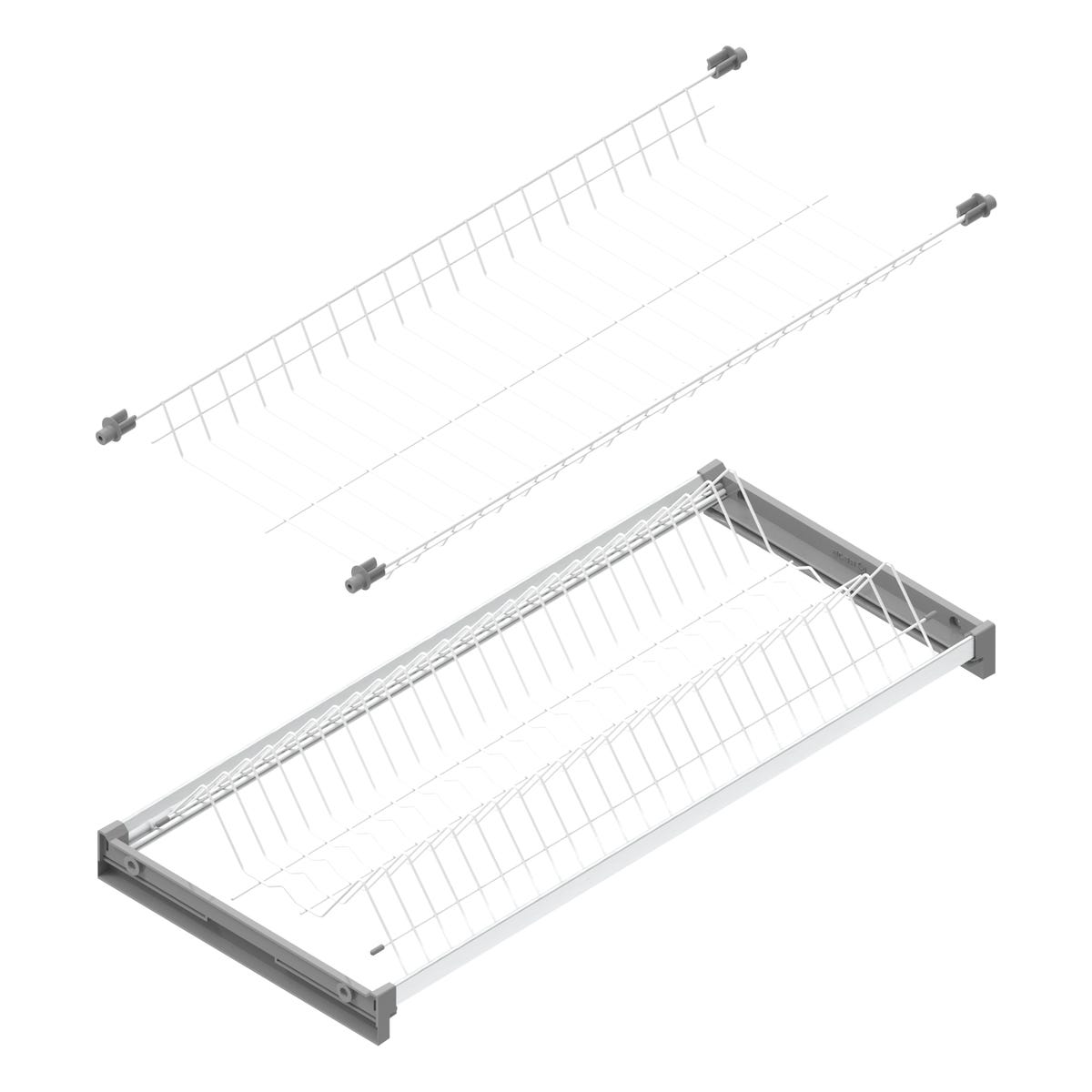 Suszarka do naczyń szafkowa Variant 1 45 cm biała Rejs