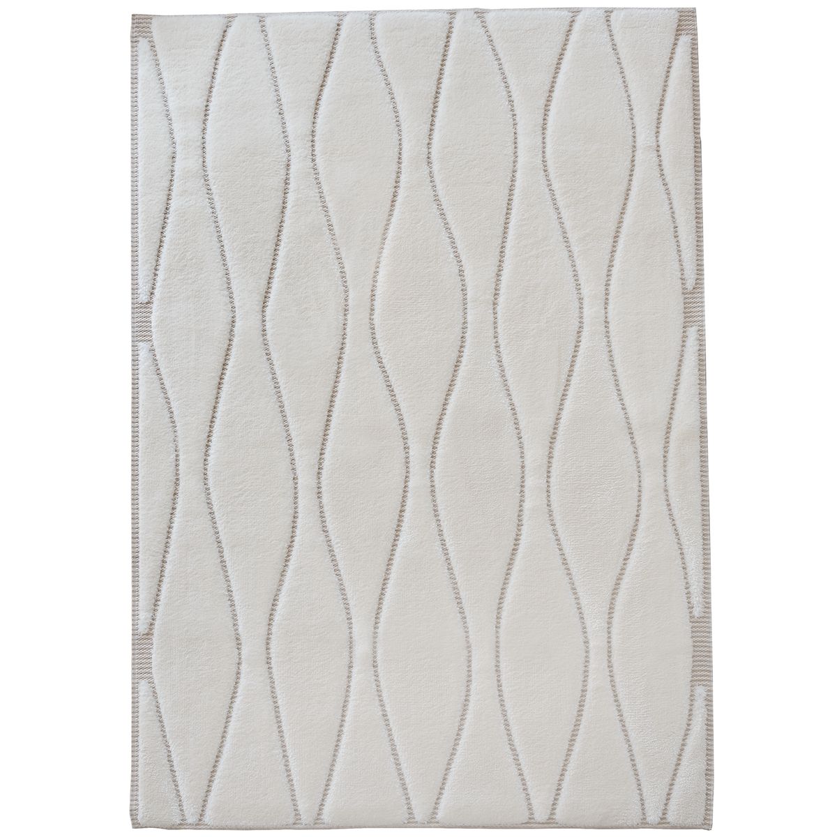 Dywan Bergamo 3D kremowy 120 x 160 cm