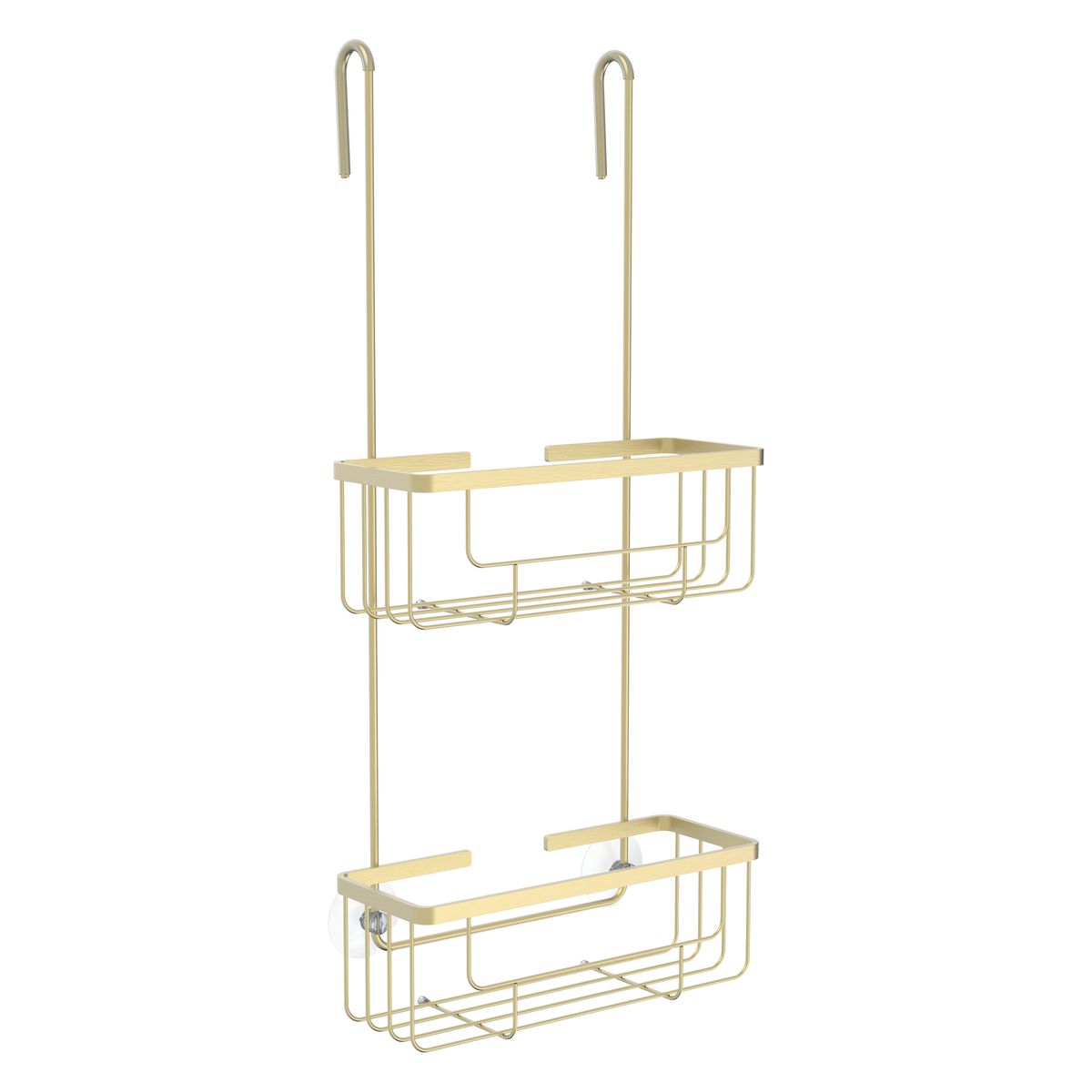 Pólka łazienkowa na kabinę 2 poziomy Loa złota Sensea