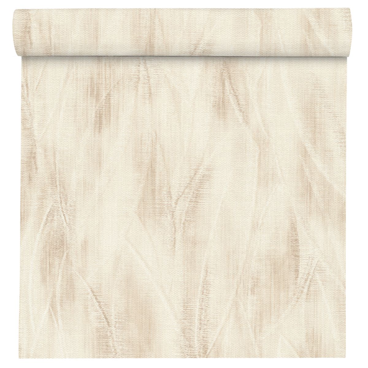 Tapeta Liście Country Charme 486247 beżowa winylowa na flizelinie