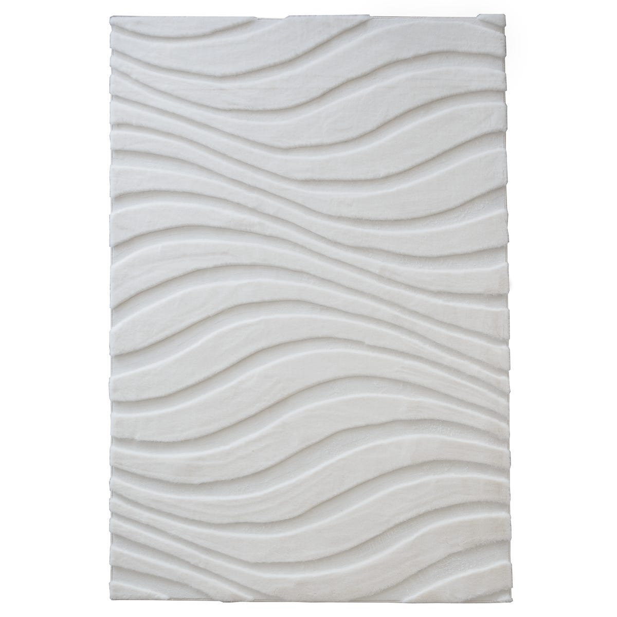 Dywan shaggy Faro kremowy 120 x 160 cm