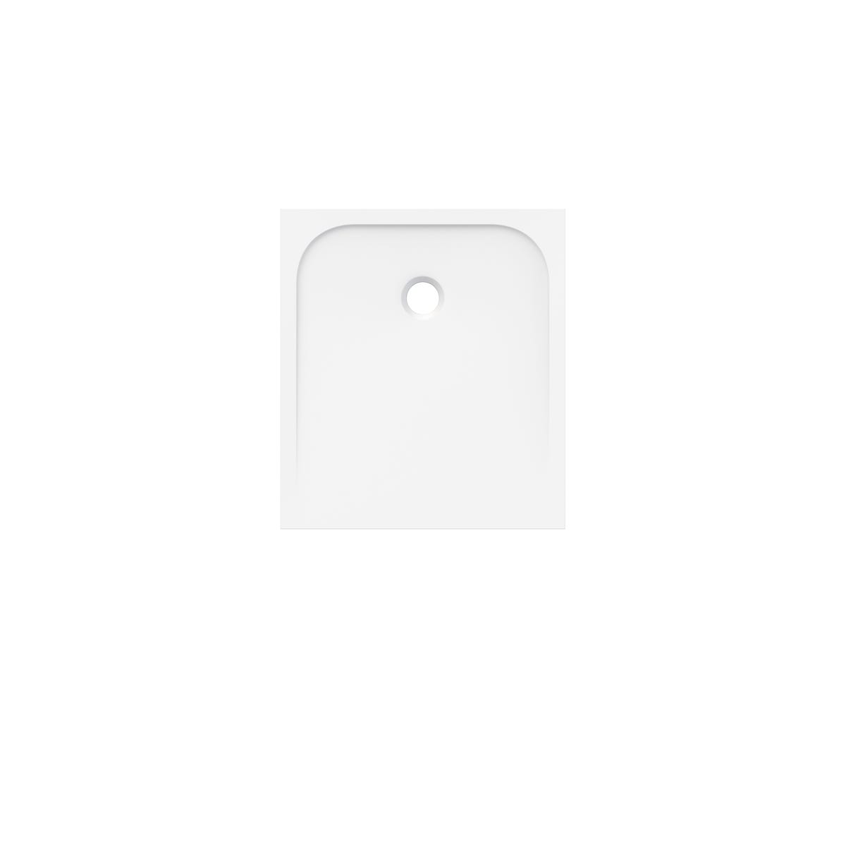 Brodzik do kabiny prysznicowej prostokątny 90x80 cm biały Easy Sensea