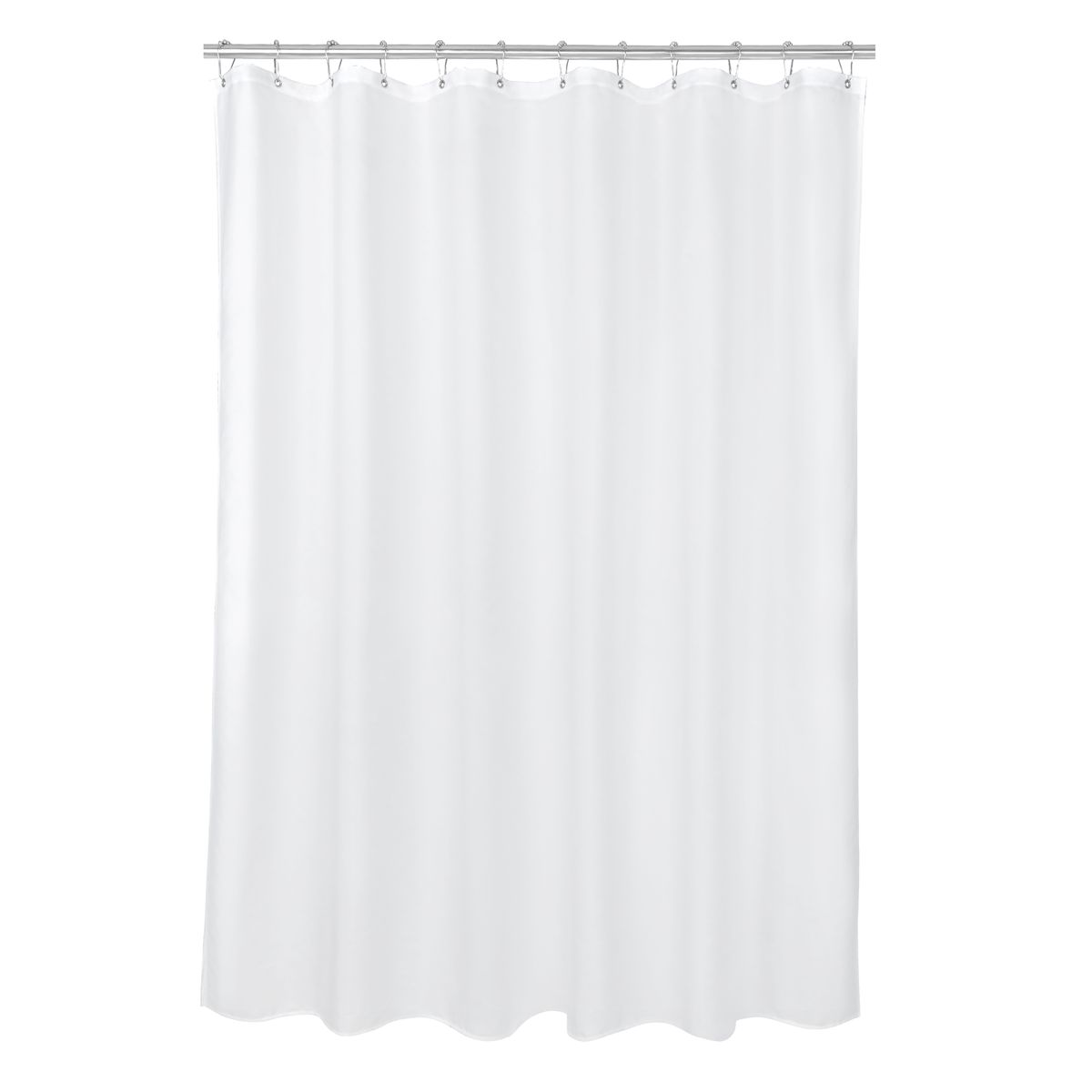 Zasłonka prysznicowa poliestrowa Remix 180x200 cm biała Sensea