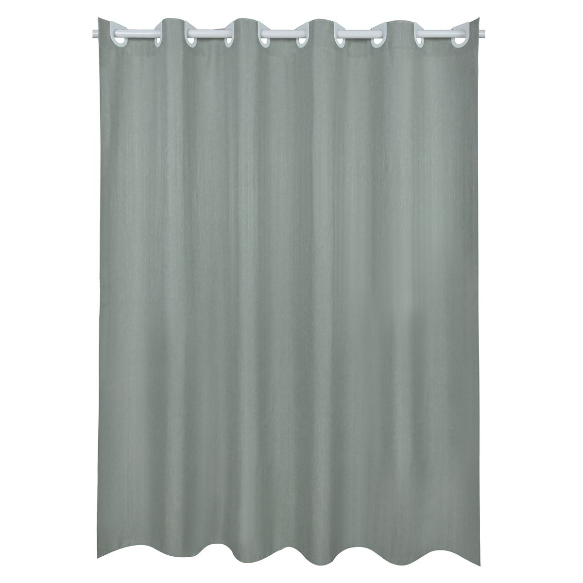 Zasłonka prysznicowa poliestrowa Neo 180x200 cm zielona Sensea