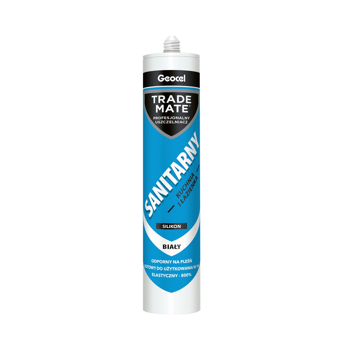 Geocel Silikon sanitarny biały 280 ml Trademate