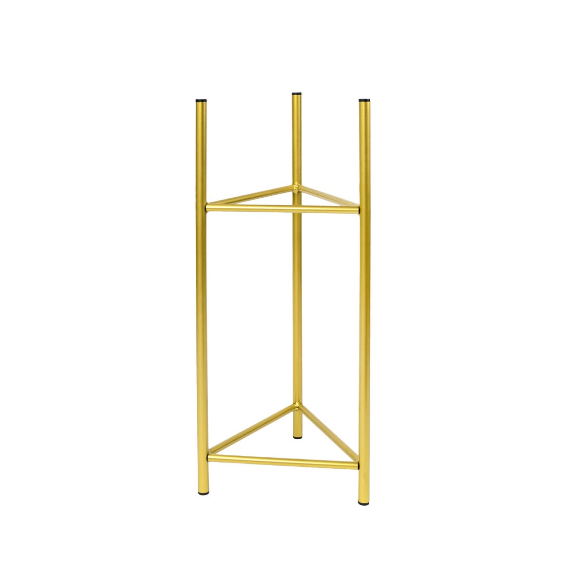 Stojak na donicę Lizio 27x60 cm metalowy złoty Your Loft Designe