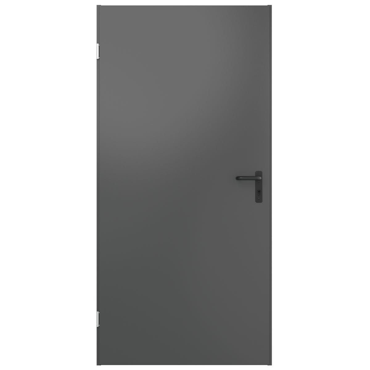 Isoxa Drzwi techniczne antracytowe 90 lewe lub prawe