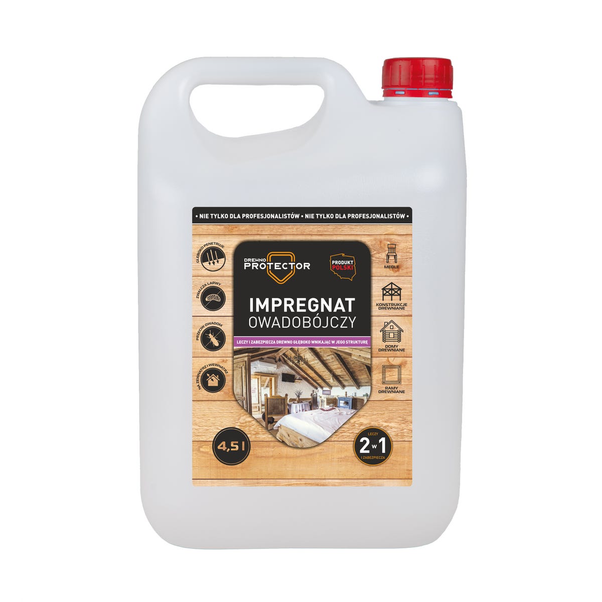 Protector Impregnat owadobójczy akrylowy 4.5 l