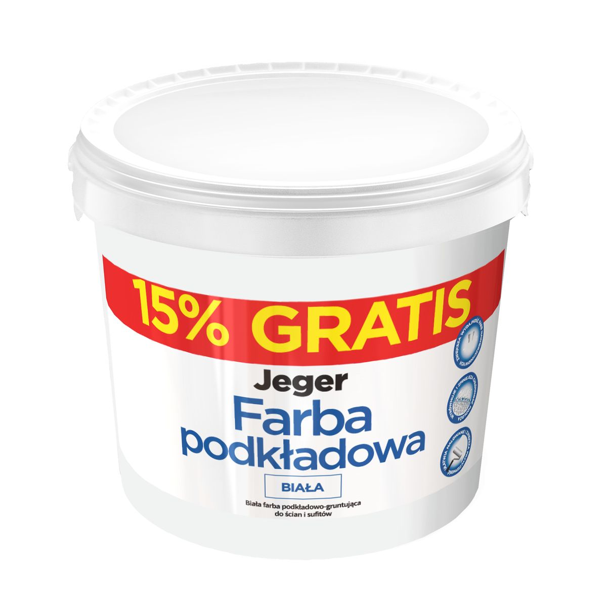 Farba podkładowa Jeger 10 l + 15%